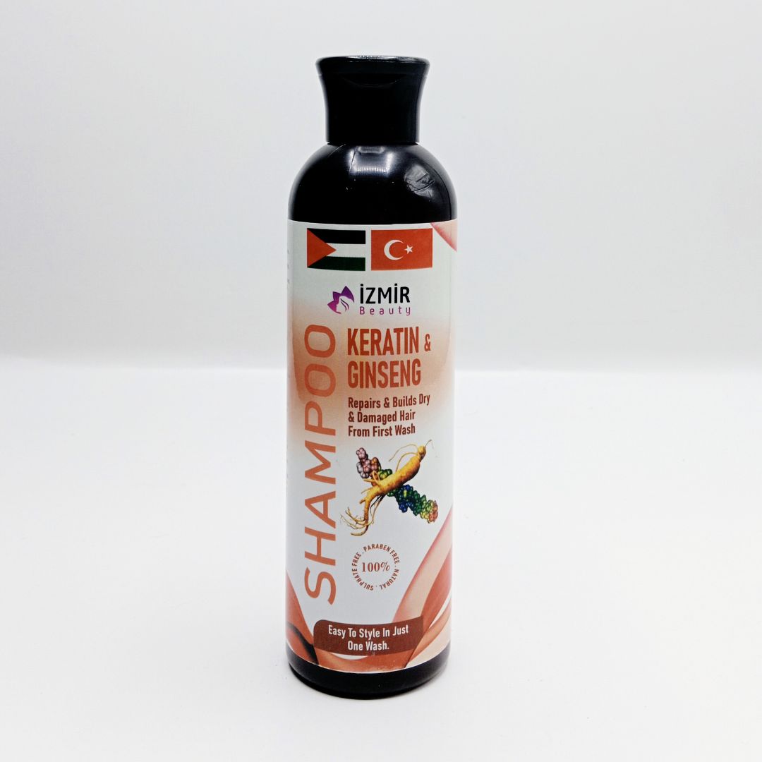 Keratin & Ginseng Shampoo - Izmir Beauty