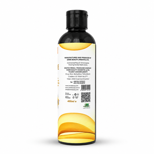 Best Hair Care Shampoo 400ml by Izmir Beauty - Daily Hair Care Shampoo Pakistan - Side image
