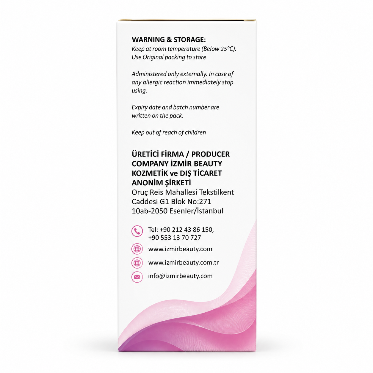 Hair Collagen Serum 50ml | Nourishing and Smoothing Hair Care Serum in Pakistan - Side View