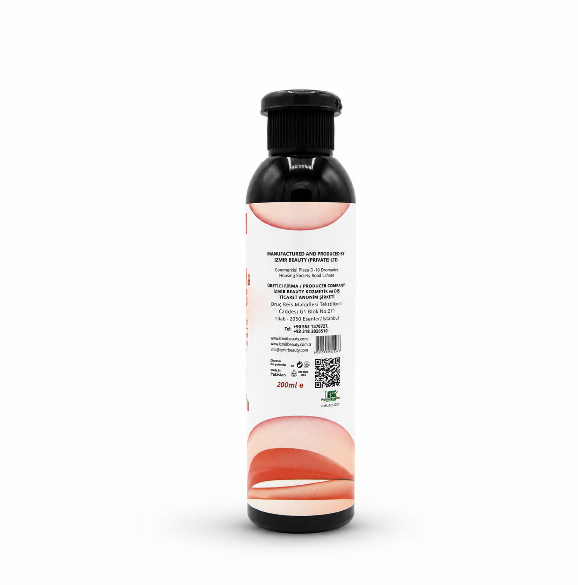 Best Keratin Ginseng Hair Shampoo 200ml | Smoothing and Nourishing Hair Care in Pakistan - Back
