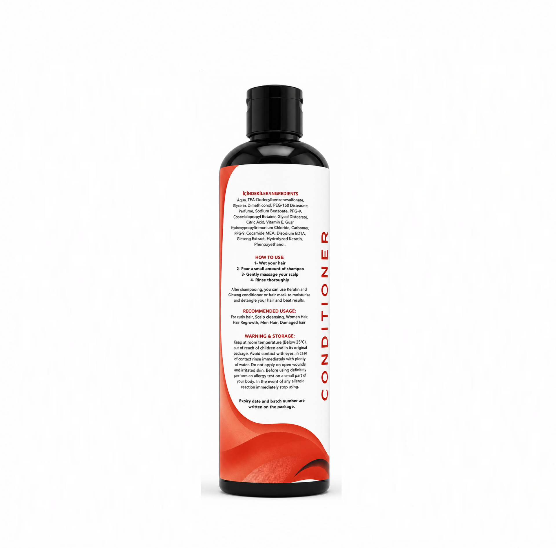 Best Keratin Ginseng Hair Shampoo 200ml | Smoothing and Nourishing Hair Care in Pakistan - 2
