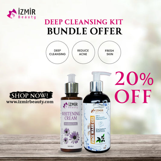 Izmir Beauty Deep Cleansing Kit Special Bundle Offer - Save 20%!